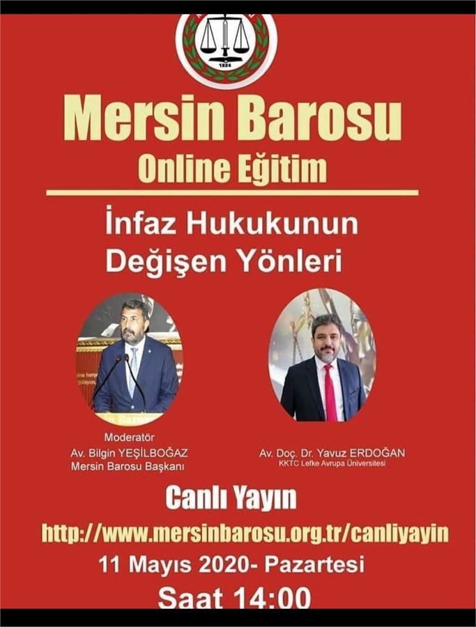 İnfaz Hukukunun değişen yönleri afişi