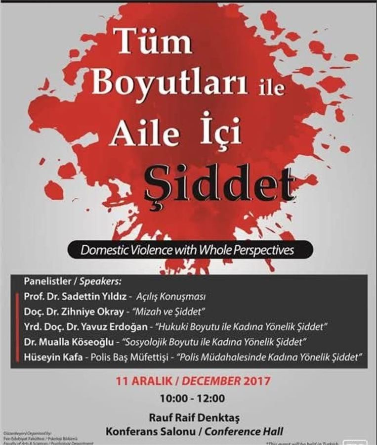 Hukuki Boyutuyla Kadına Yönelik Şiddet afişi