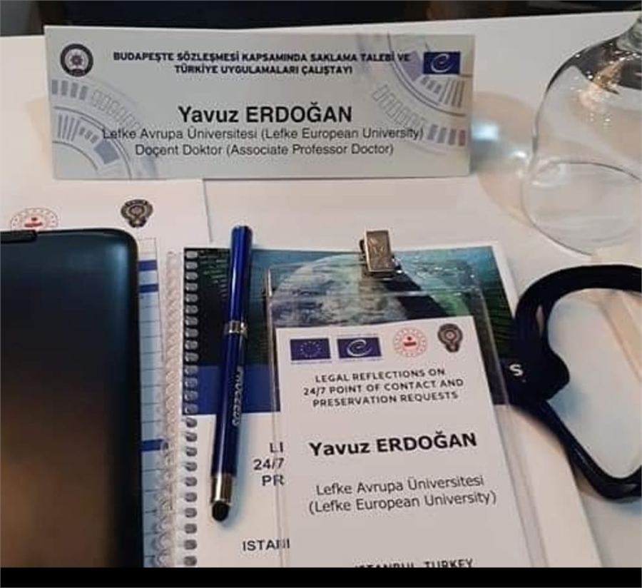 Avrupa Konseyi Siber Suçlar Çalıştayı afişi