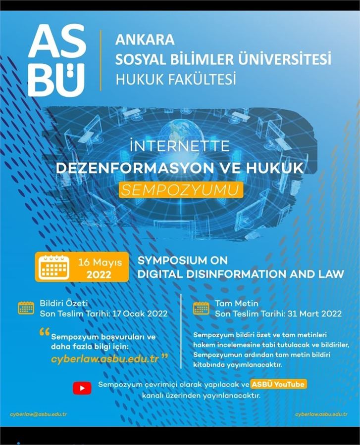 İnternette Dezenfarmasyon ve Kripto Para afişi