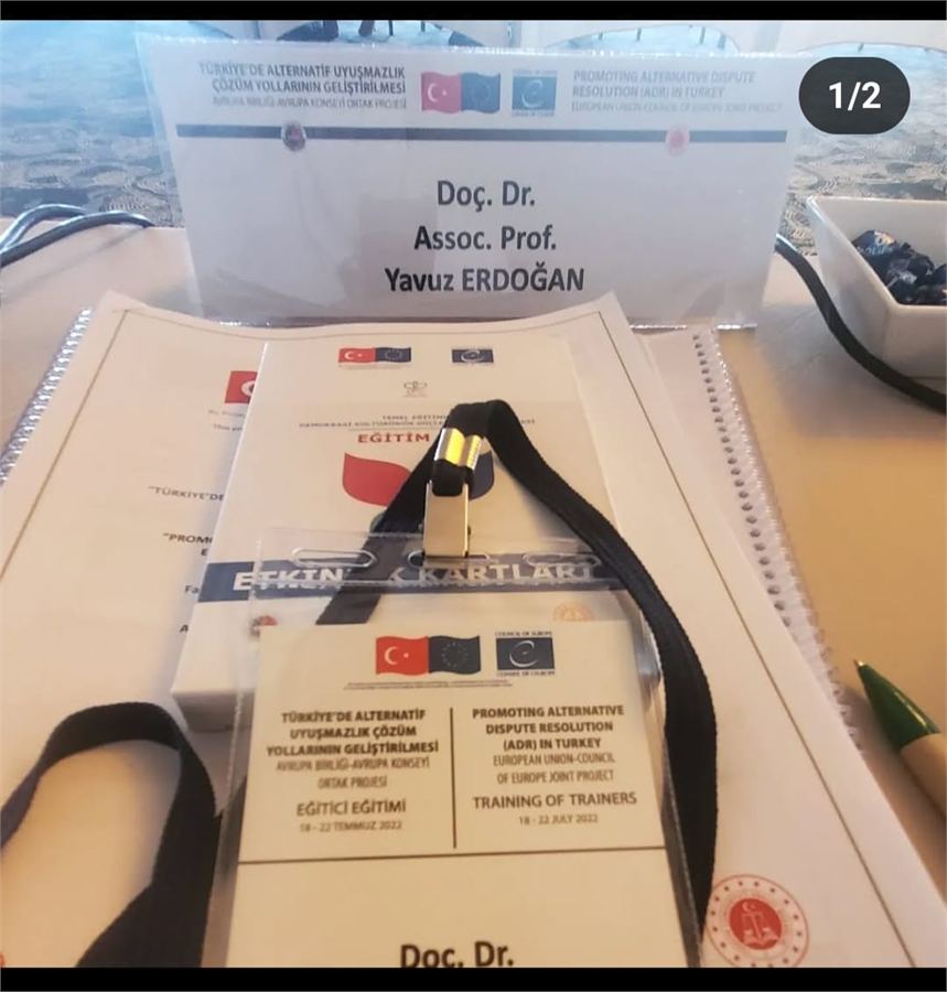 Alternatif Çözüm Yolları Çalıştayı afişi