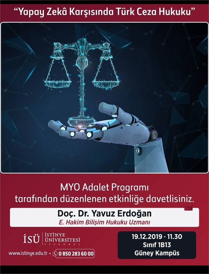 Yapay Zeka Karşısında Türk Ceza Hukuku afişi