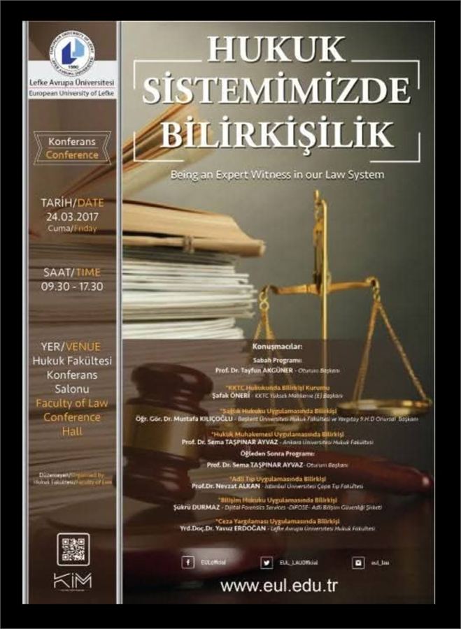 Bilirkişilik afişi