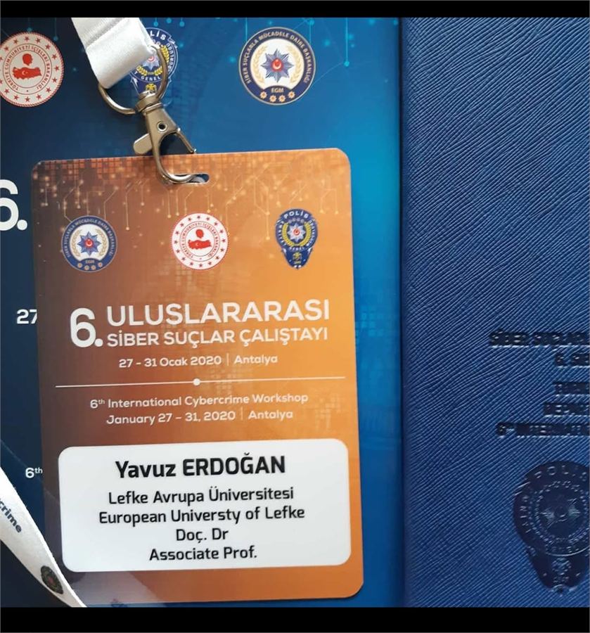 Siber suçlar çalıştayı afişi