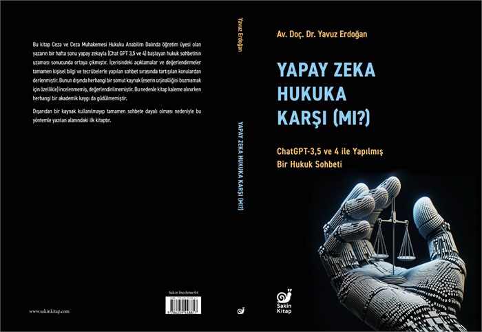 Yapay Zeka Hukuka Karşı (Mı?) kapağı