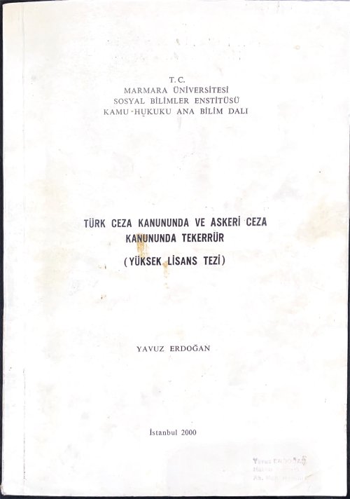 Yüksek-lisans-tezi